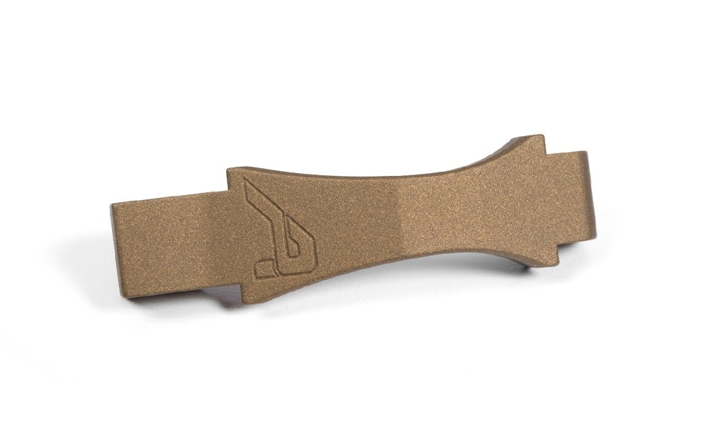 Aero Precision Billet Trigger Guard w/ Logo - Burnt Bronze Cerakote