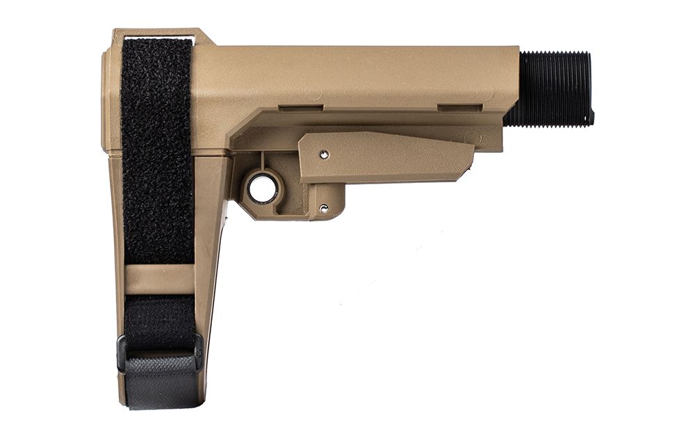 SBA3 Pistol Stabilizing Brace w/ Mil-Spec Buffer Tube & Split Fix - Image 3